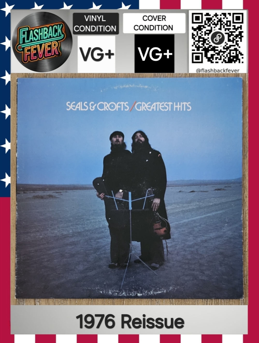 SEALS & CROFTS•Greatest Hits•US 1976 (#BS 2886)•Col Pressing Plants